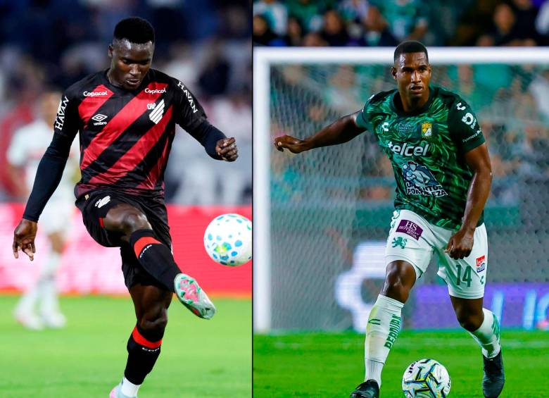 El delantero Kevin Viveros y el zaguero Jhohan Romaña (verde) encabezan un listado de jugadores de alta cotización internacional que esperan tener su “primiparada” con la Selección en el nuevo proceso. FOTO GETTY 