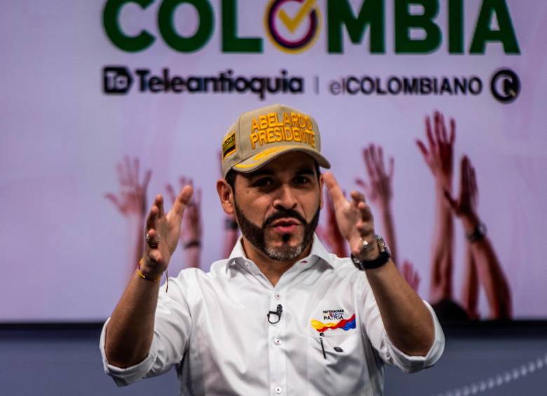 Abelardo De la Espriella, candidato a la Presidencia. Foto: EL COLOMBIANO