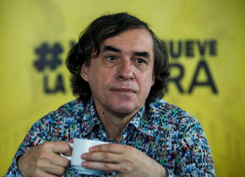El autor estuvo en Colombia a finales de abril. Visitó las ciudades de Bogotá y Medellín. FOTO: JULIO CÉSAR HERRERA