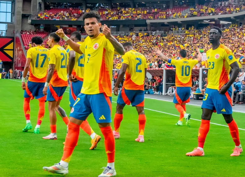 Colombia viene de empatar en su último juego 1-1 contra Argentina, por Eliminatorias. Luis Díaz, una de las figuras de la Tricolor. FOTO: JUAN ANTONIO SÁNCHEZ