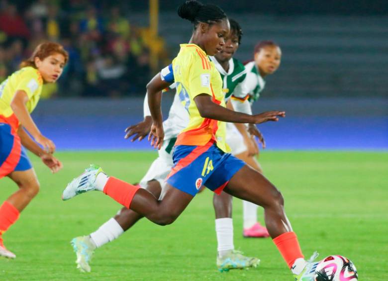 Linda Caicedo, figura de la Selección Colombia. FOTO GETTY