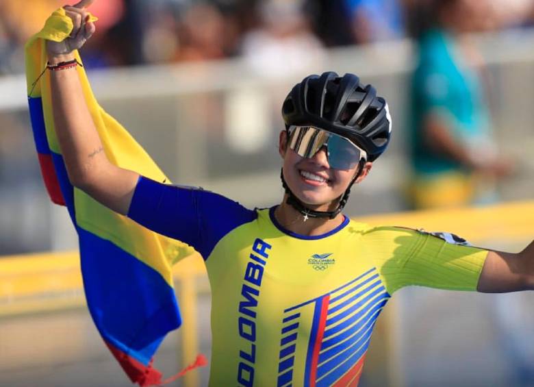Gabriela Rueda, abanderada de Colombia en Juegos. FOTO PANAM SPORTS