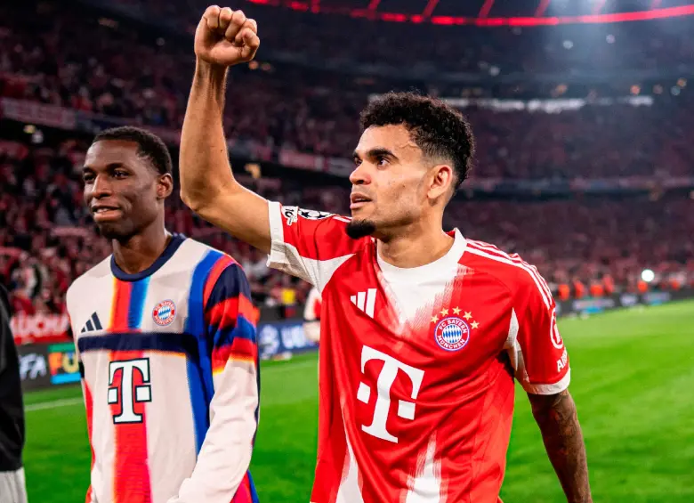 Luis Díaz ya suma 24 goles con el Bayern. FOTO X-BAYERN MÚNICH