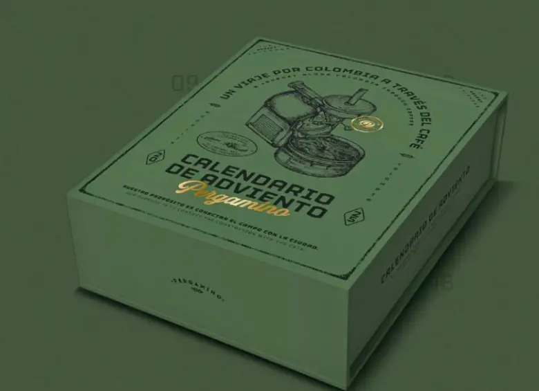 Calendario de Adviento de Pergamino.