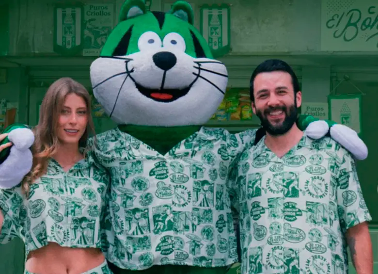 Bohío Playa y Atlético Nacional lanzaron su colección este 20 de abril tras una preventa que superó las expectativas. FOTO: CORTESÍA