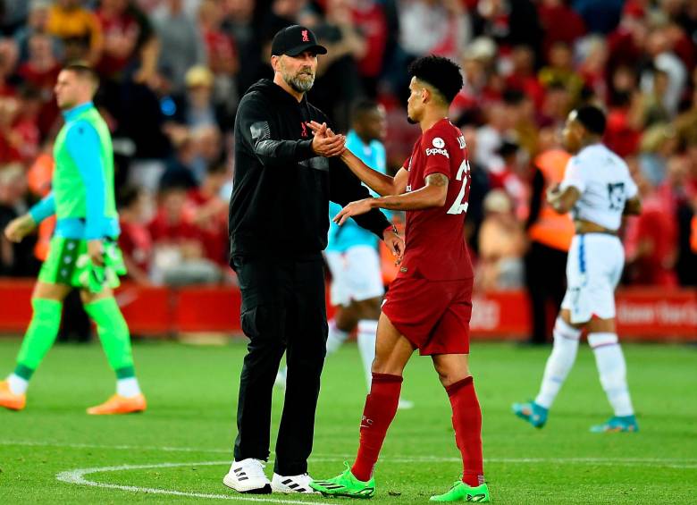 Luis Díaz lleva 3 anotaciones en 11 partidos disputados con Liverpool esta temporada. FOTO: Getty