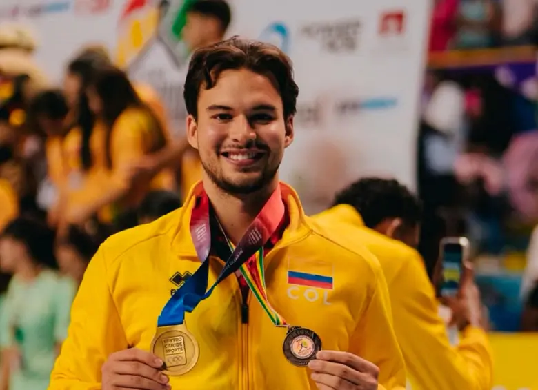 Samuel Jaramillo, voleibolista antioqueño de 23 años, da el salto a la máxima categoría de España con el Leganés, luego de su paso por Finlandia y sus destacadas actuaciones con Colombia. FOTO CORTESÍA