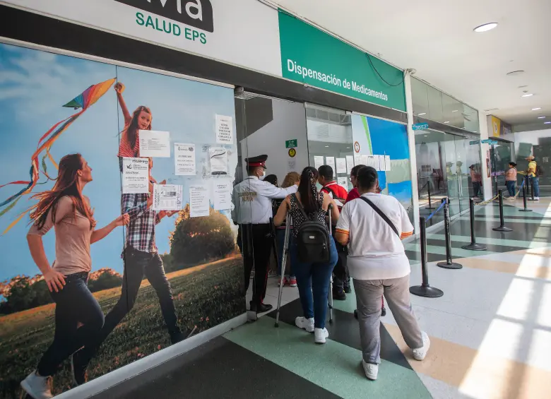 Una de las sedes de Savia Salud en Medellín. Foto: Esneyder Gutiérrez