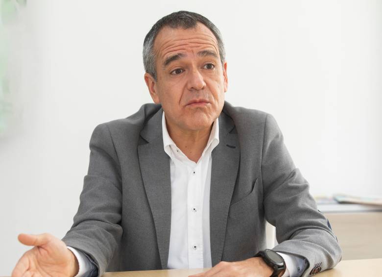 Juan David Correa, presidente de Protección, dice que $70 de cada $100 que recibe un pensionado en ese fondo corresponden a rendimientos. FOTO Esneyder Gutiérrez