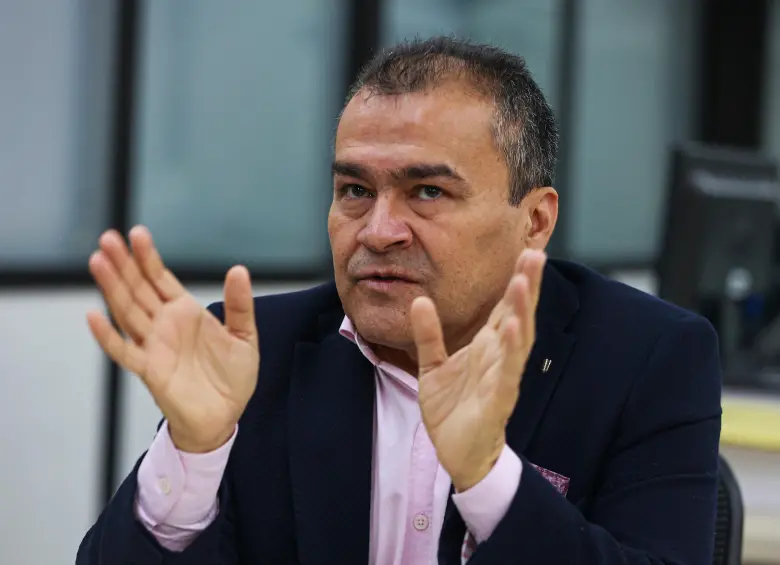 Juan Carlos Herrera, contralor de Antioquia. FOTO Manuel Saldarriaga