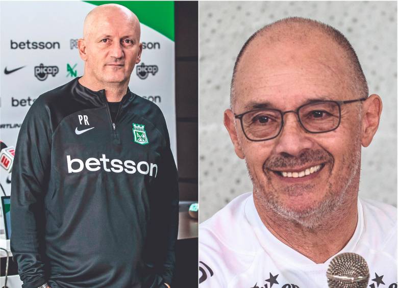 En la imagen aparecen los técnicos Pablo Repetto y Alfredo Arias, que están listos para el debut en la Liga. FOTO Jaime Pérez 