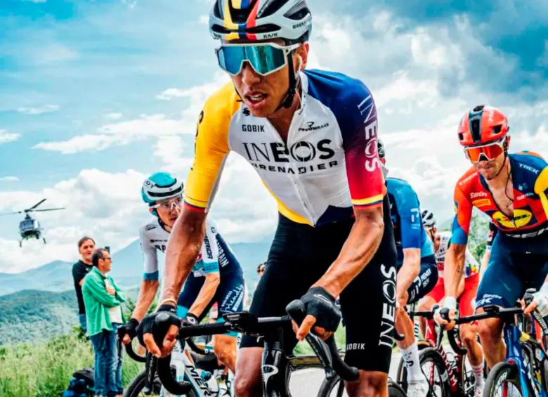 Egan Bernal denunció la desaparición de la bicicleta con la que ganó el Tour de Francia. FOTO 