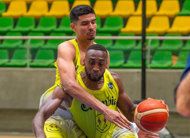 El quinteto nacional espera dar un gran espectáculo en el duelo ante México y consolidar una victoria. FOTO ESNEYDER GUTIÉRREZ