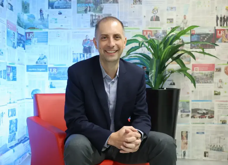 El gerente general de la Bolsa de Valores de Colombia, BVC, Andrés Restrepo.