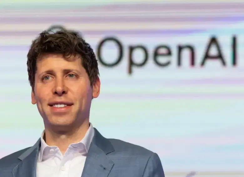 , Sam Altman, presidente ejecutivo de OpenAI, creador de ChatGPT. FOTO: Getty.
