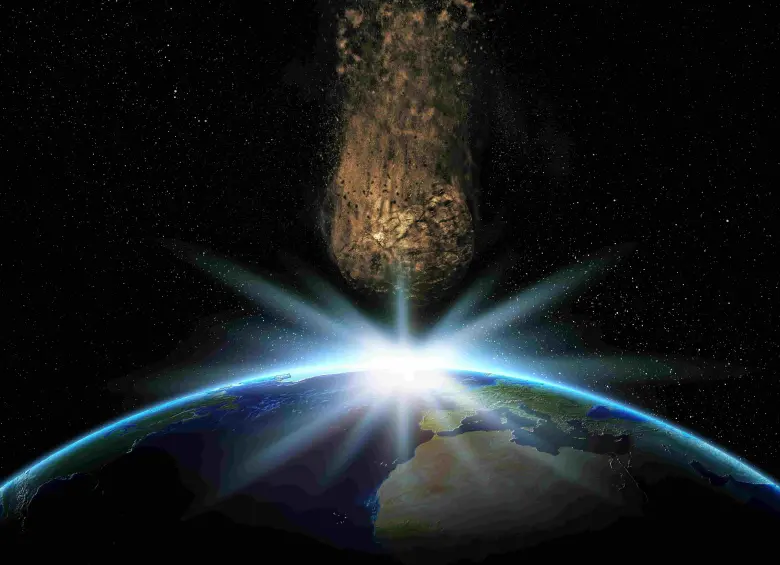 La Nasa mantiene vigilancia permanente sobre el asteroide 2024 YR4 por su posible acercamiento a la Tierra en diciembre de 2032. FOTO: Magnific.