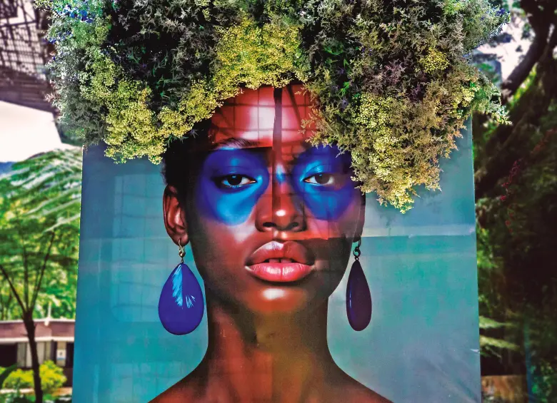 Las flores son protagonistas en la tradicional Feria de Flores. En la foto, Exposición de Orquídeas, Flores y Artesanías en el Jardín Botánico. FOTO: Camilo Suárez.