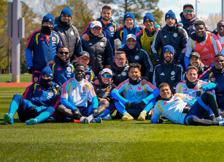 La Selección Colombia denota unión más allá de las recientes derrotas ante Croacia y Francia. FOTO X-SELECCIÓN COLOMBIA