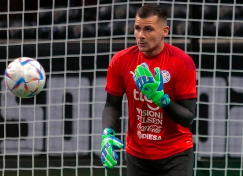 El arquero paraguayo Santiago Rojas estaría en Medellín presentando los exámenes para vincularse a Atlético Nacional. FOTO TOMADA @Kilirojas30
