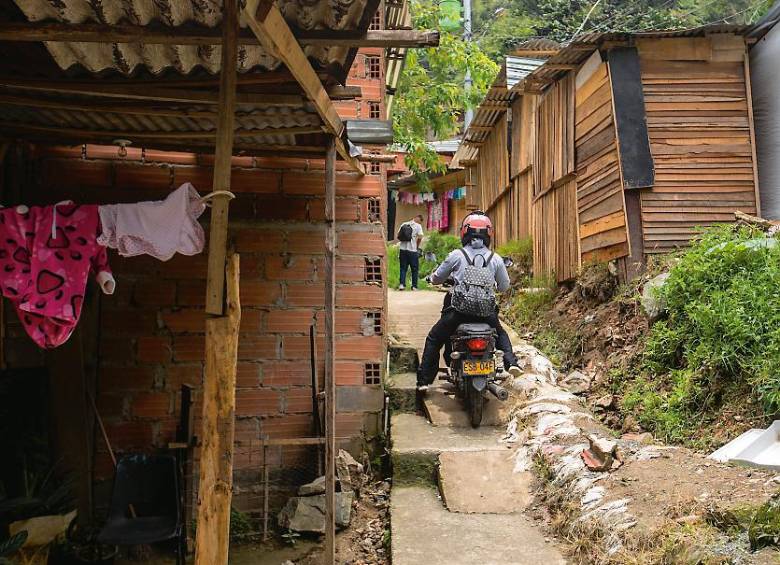Así se ve el barrio desde adentro. Foto: Carlos Velásquez. 