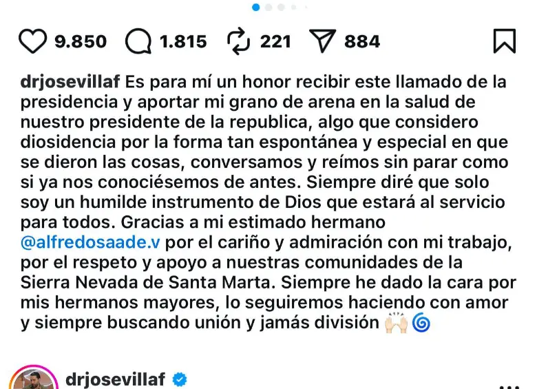 Amigo de Saade y especialista en procedimientos alternativos: ¿quién es el “médico de la Sierra” que inyecta a Petro en la cabeza? 