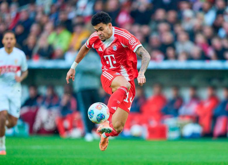 Luis Díaz suma 19 goles con el Bayern Munich esta temporada. Ha sido la campaña en la que más ha anotado en su carrera. Foto: Getty