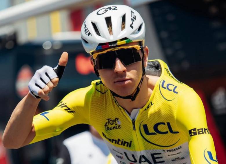 Tadej Pogacar logró su segundo triunfo en el actual Tour y la 24 en la historia de la carrera francesa. FOTO: X-TOUR DE FRANCIA