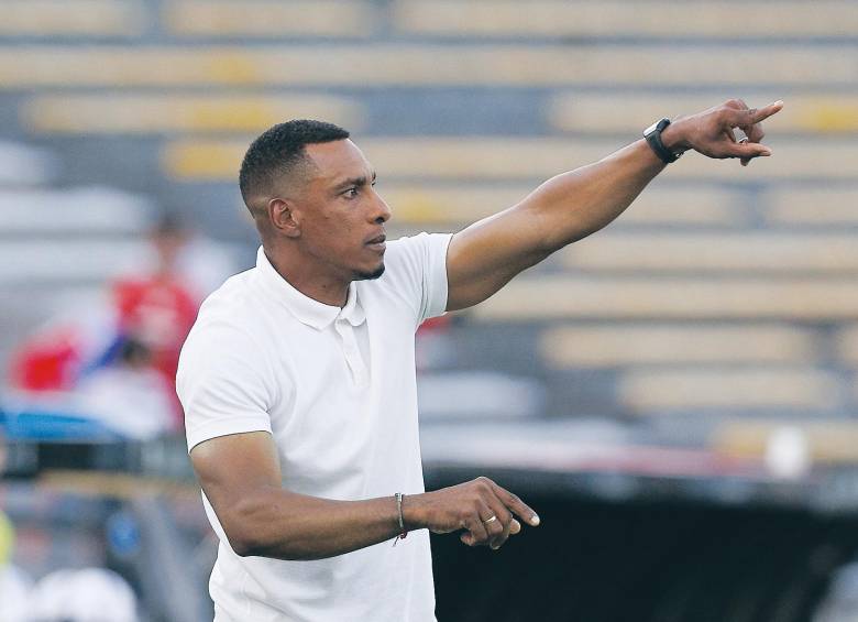 El entrenador antioqueño Amaranto Perea ha logrado obtener buenos resultados con el DIM desde que lo dirige. Foto: Camilo Suárez