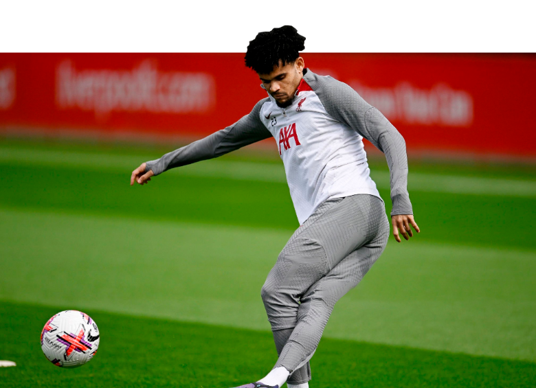 Este será el tercer partido de Luis Díaz después de recuperarse de la lesión de rodilla que sufrió en octubre de 2022. FOTO Getty 