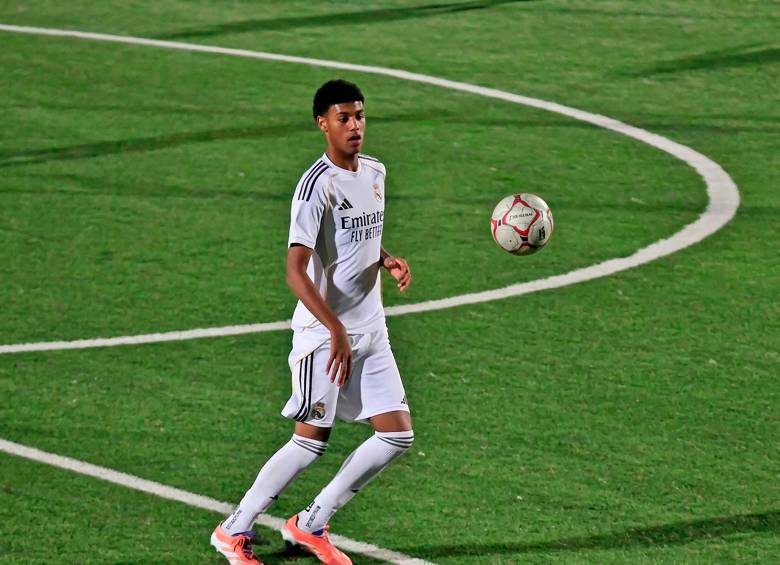El volante Gorka Abascal, promesa del Real Madrid que eligió jugar para la Selección Colombia por sus raíces. FOTO Cortesía 