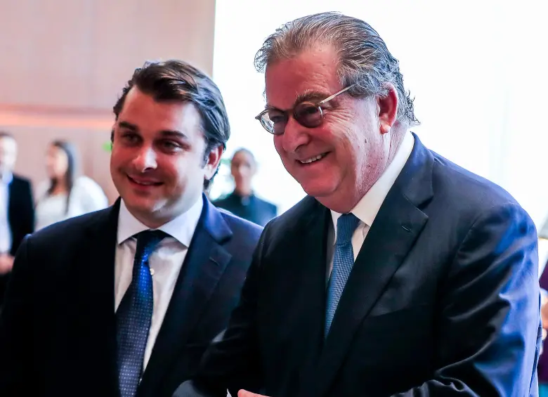 Grupo Nutresa, empresa que lidera Jaime Gilinski (derecha) emitió bonos corporativos por US$2.000 millones. FOTO EL COLOMBIANO