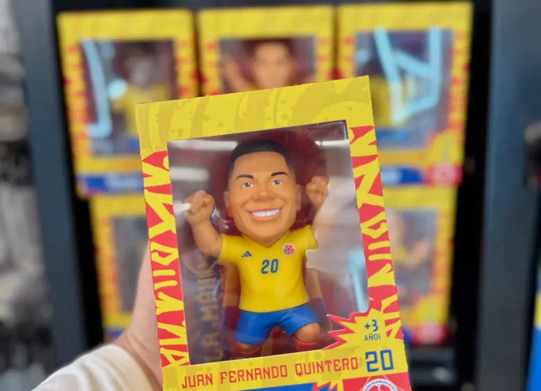 Los Panitas es una colección exclusiva de 15 figuras inspiradas en los jugadores de la Selección Colombia. FOTO CORTESÍA GRUPO ÉXITO
