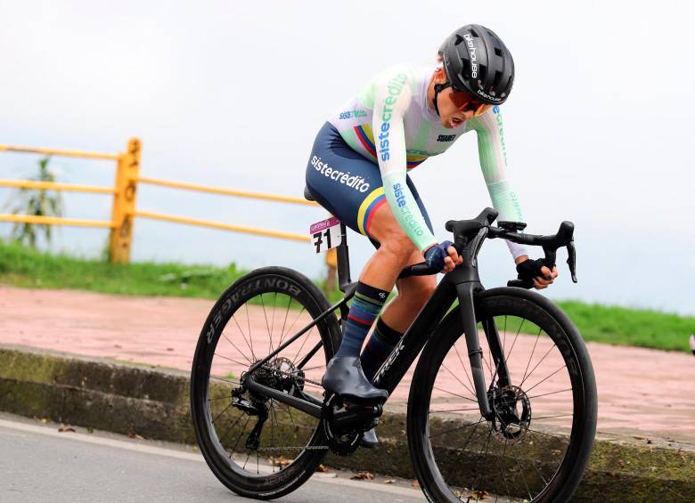 Diana Peñuela suma diez victorias de etapa en su historial de la Vuelta. FOTO X-FEDECICLISMO