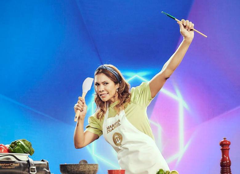 La caleña Martha Isabel Bolaños es una de las 24 participantes de Master Chef Celebrity, que comienza este lunes 29 de mayo. FOTO Cortesía canal RCN.