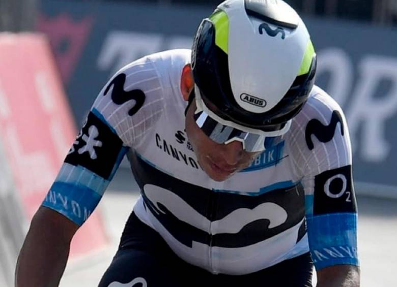Éiner fue séptimo en el pasado Giro. FOTO X-MOVISTAR