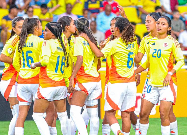 La Selección Colombia marcha en la segunda posición del hexagonal del Sudamericano. FOTO: X-SELECCIÓN COLOMBIA