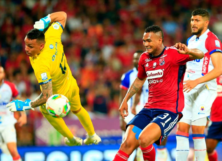 Diego Moreno, volante de 29 años, lleva dos goles y un asistencia con el DIM en la Liga-1. FOTO CAMILO PÉREZ