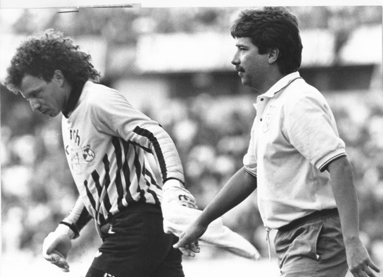 Hernán Darío “Bolillo” Gómez, técnico de Nacional en 1993. FOTO ARCHIVO EL COLOMBIANO
