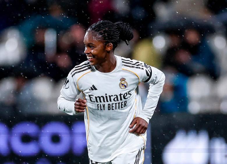 Linda Caicedo, una de las mejores jugadores del fútbol mundial femenino. FOTO X-REAL MADRID