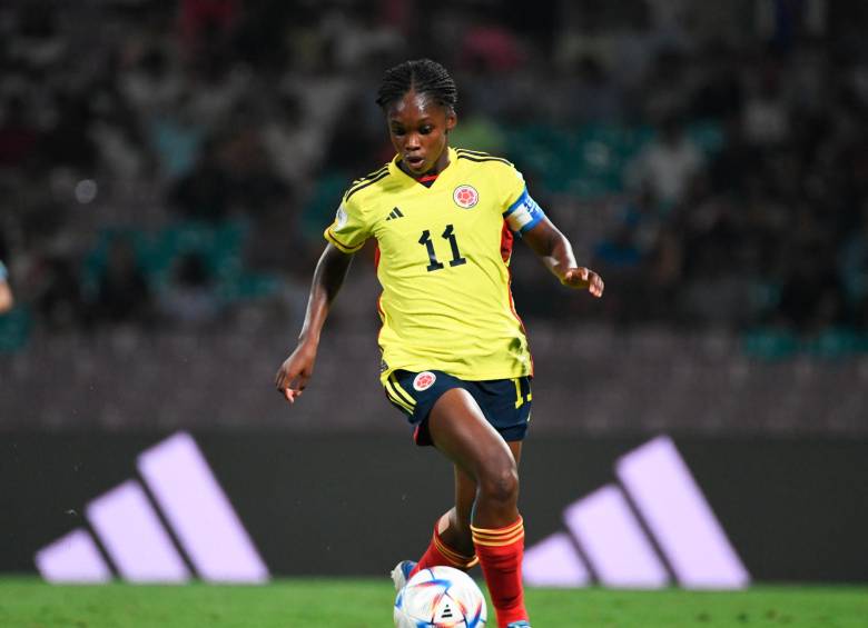 Linda Caicedo fue elegida como la segunda mejor jugadora de la Copa del Mundo. FOTO: CORTESÍA FEDERACIÓN COLOMBIANA DE FÚTBOL 