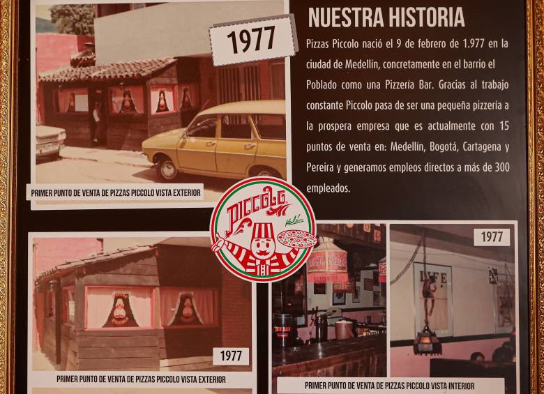 El primer local de Pizzas Piccolo abrió sus puertas en El Poblado en 1977, cuando la pizza todavía era una novedad para muchas familias de Medellín. FOTO: MANUEL SALDARRIAGA