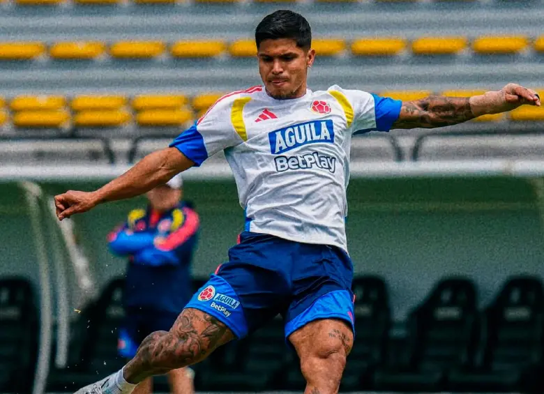 Hernández se alista para jugar su primer Mundial. FOTO: INSTAGRAM JUAN CAMILO HERNÁNDEZ