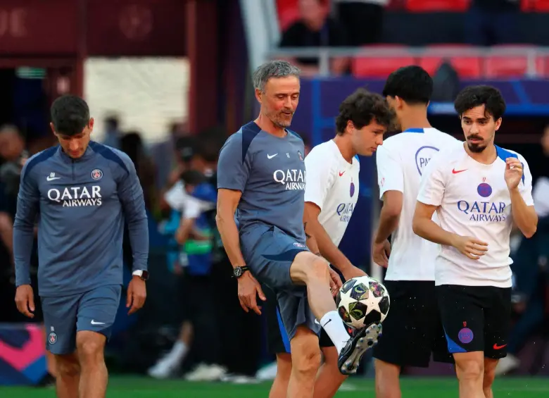 Luis Enrique va por su segunda Champions al frente del PSG. FOTO: X-CHAMPIONS LEAGUE