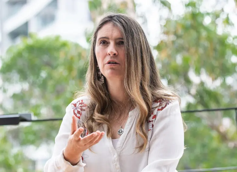 La candidata Paloma Valencia estaría en la mira del frente 42 de las disidencias de las Farc. Foto: Andrés Camilo Suárez Echeverry