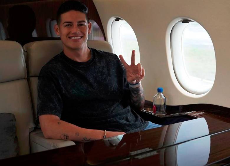 James Rodríguez goza de un buen presente en el fútbol luego de hallar continuidad en el Sao Paulo. FOTO INSTAGRAM RODRÍGUEZ