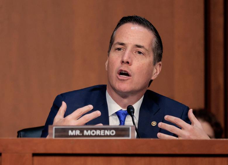 El senador Bernie Moreno afirmó que no habrá aranceles para Colombia por parte de Estados Unidos. FOTO: GETTY