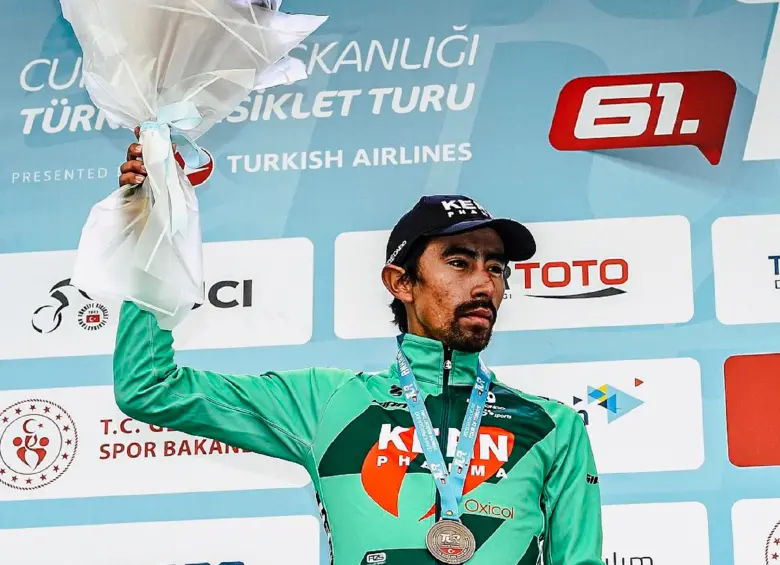 Ivan Sosa sumó en Turquía, su triunfo 18 como profesional. Recuperó confianza para nuevos retos. FOTO @Kernpharma