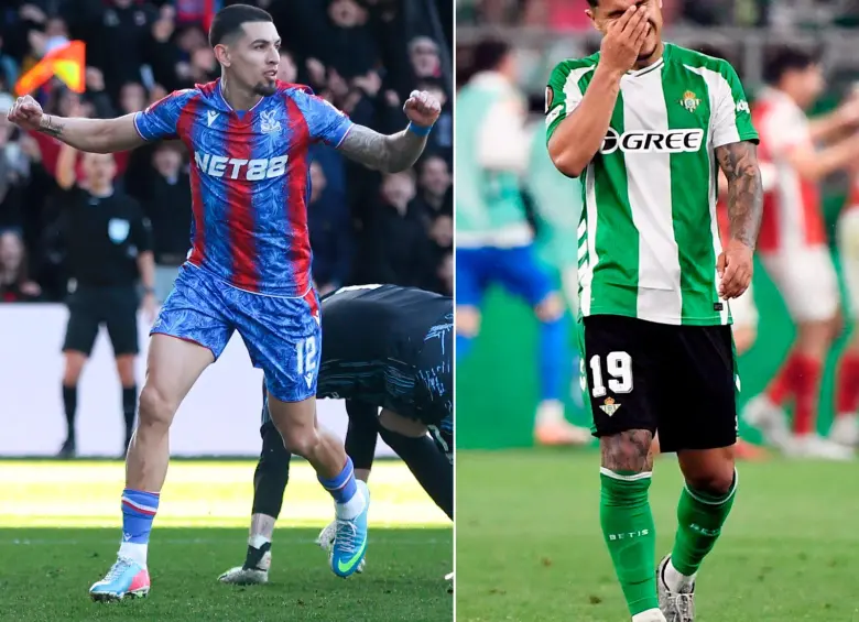 Daniel Muñoz y Jefferson Lerma se unen a Luis Díaz como los únicos colombianos en semifinales de un torneo europeo en esta temporada. “Cucho” Hernández y Nelson Deossa no pudieron avanzar. FOTO: GETTY