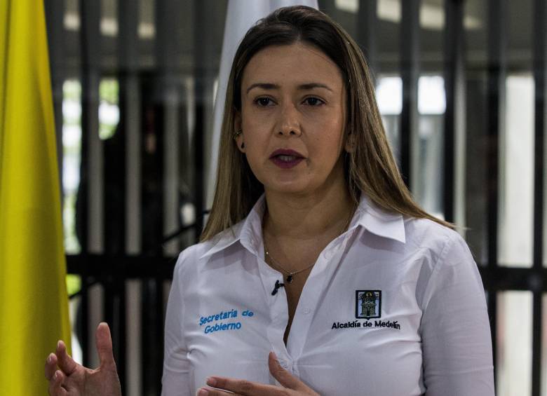 La exsecretaria de gobierno, María Camila Villamizar. FOTO: Julio César Herrera