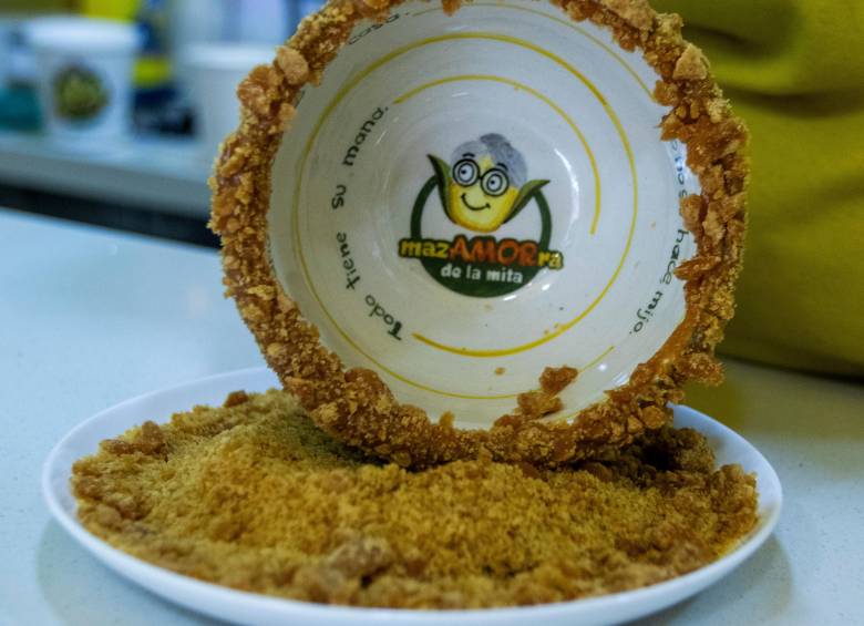 La mazamorra michelada es uno de los productos más exóticos de la gastronomía tradicional. Fotos Julio César Herrera y Camilo Suárez 